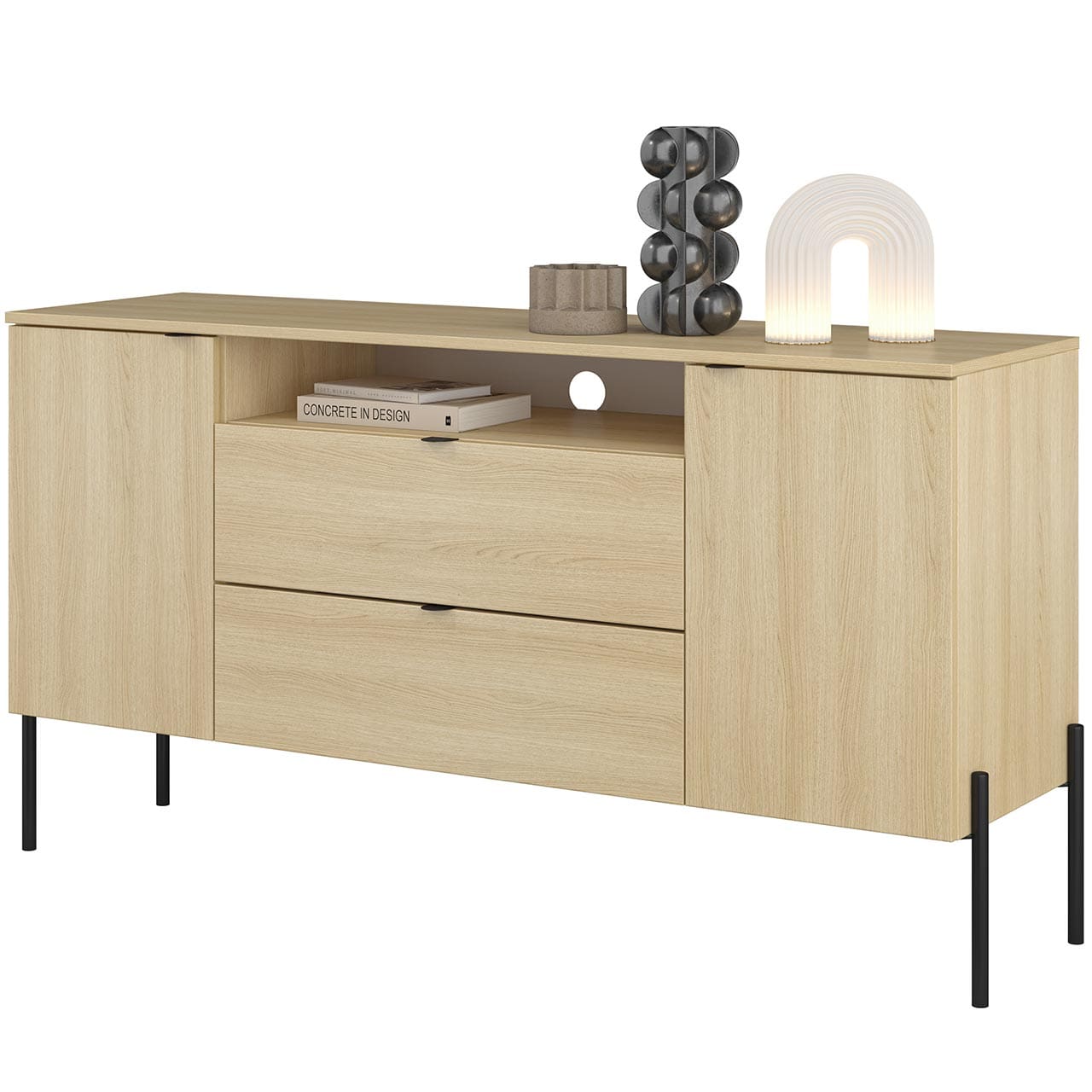 Komoda DORE 26 dub lindberg - Obrázek 2