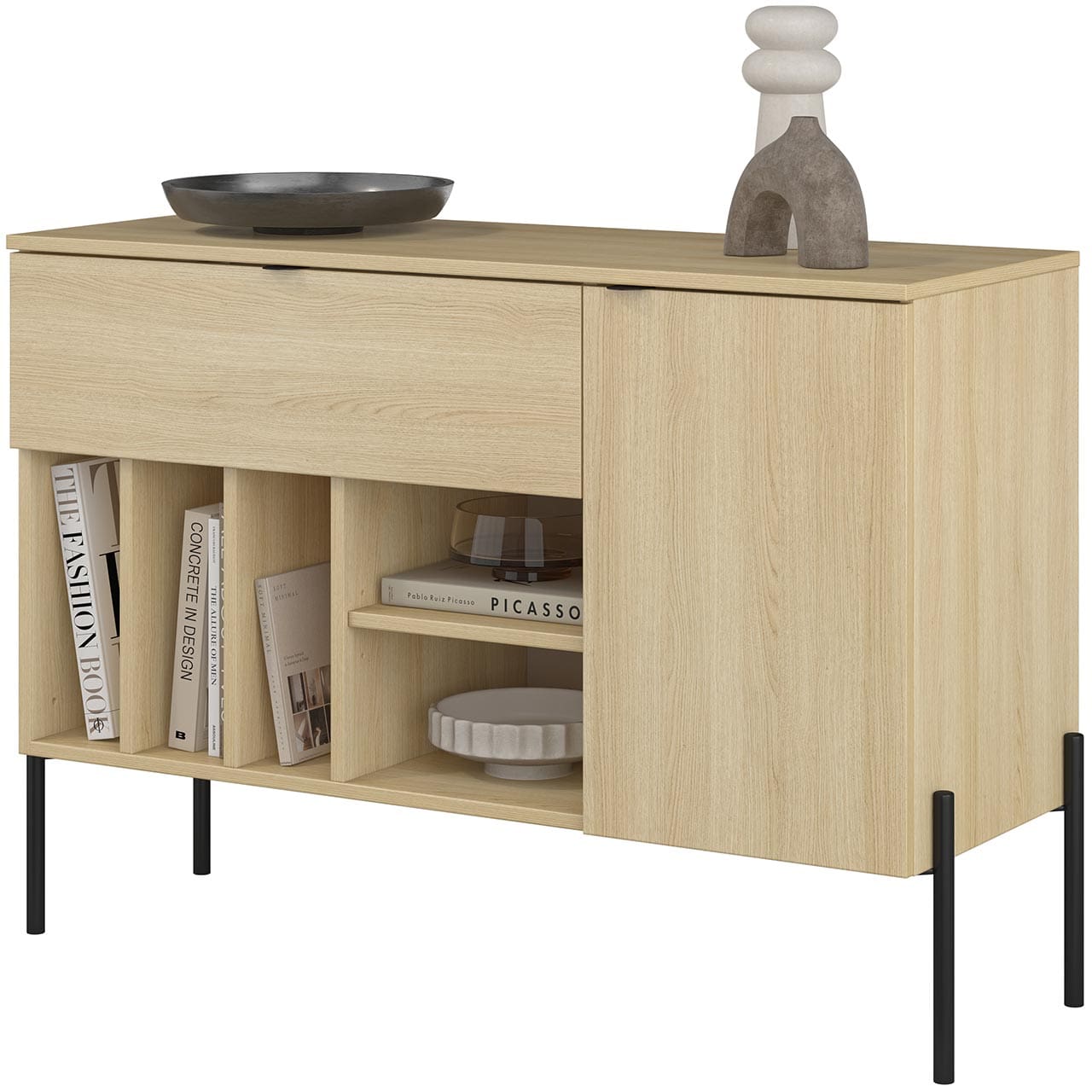 Komoda DORE 45 dub lindberg - Obrázek 2