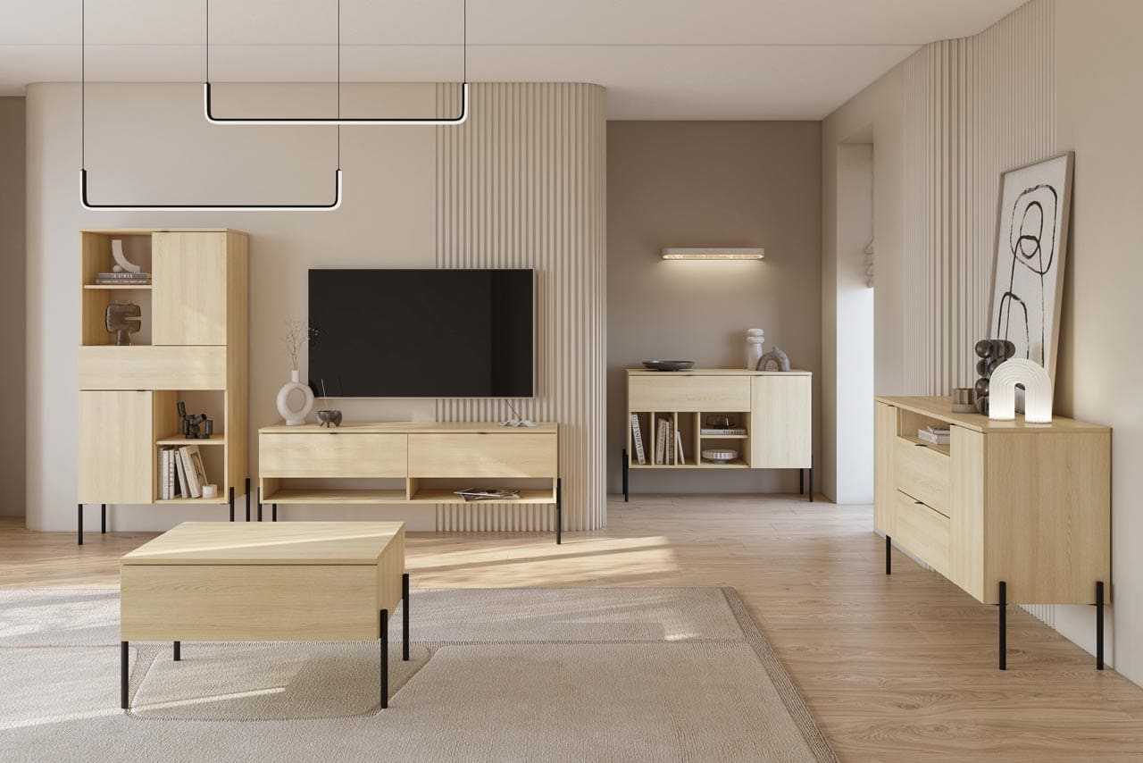 Komoda DORE 45 dub lindberg - Obrázek 7