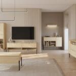 Obývací stěna DORE 1 dub lindberg