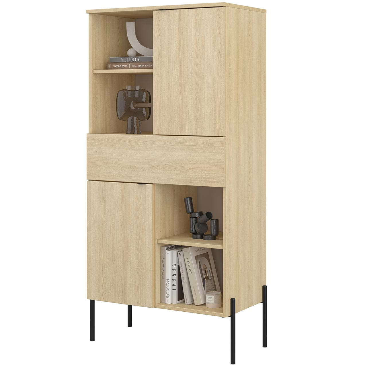 Regál DORE 42 dub lindberg - Obrázek 2