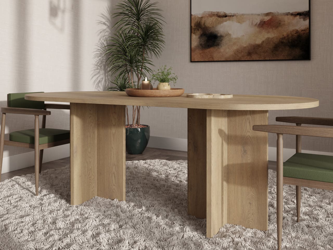 Stůl 90x204cm OLDEN dub cremona - Obrázek 5