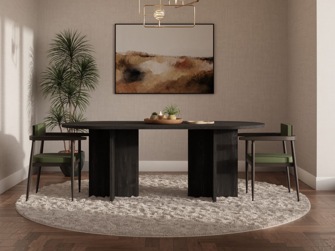 Stůl 90x204cm OLDEN jasan portland - Obrázek 6