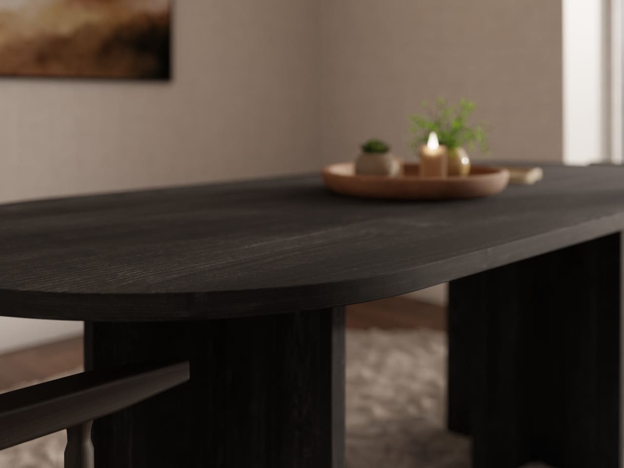 Stůl 90x204cm OLDEN jasan portland - Obrázek 10