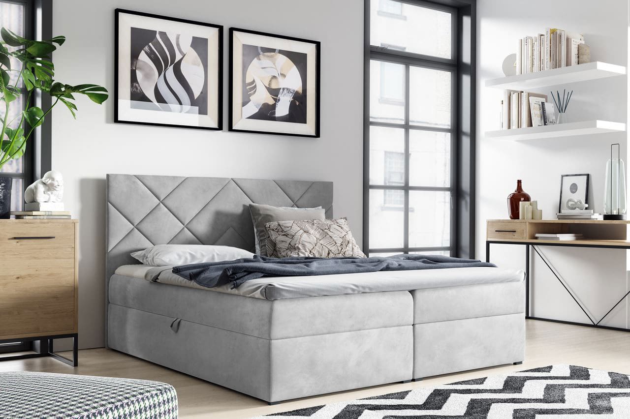 Kontinentální postel PEONIA 140x200 fresh 33 - Obrázek 2