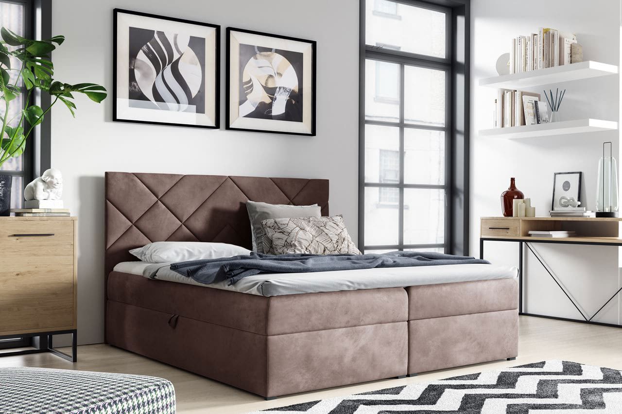 Kontinentální postel PEONIA 160x200 fresh 09 - Obrázek 2