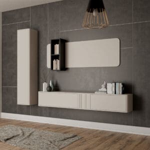 Obývací stěna PLEIN 3 kašmír