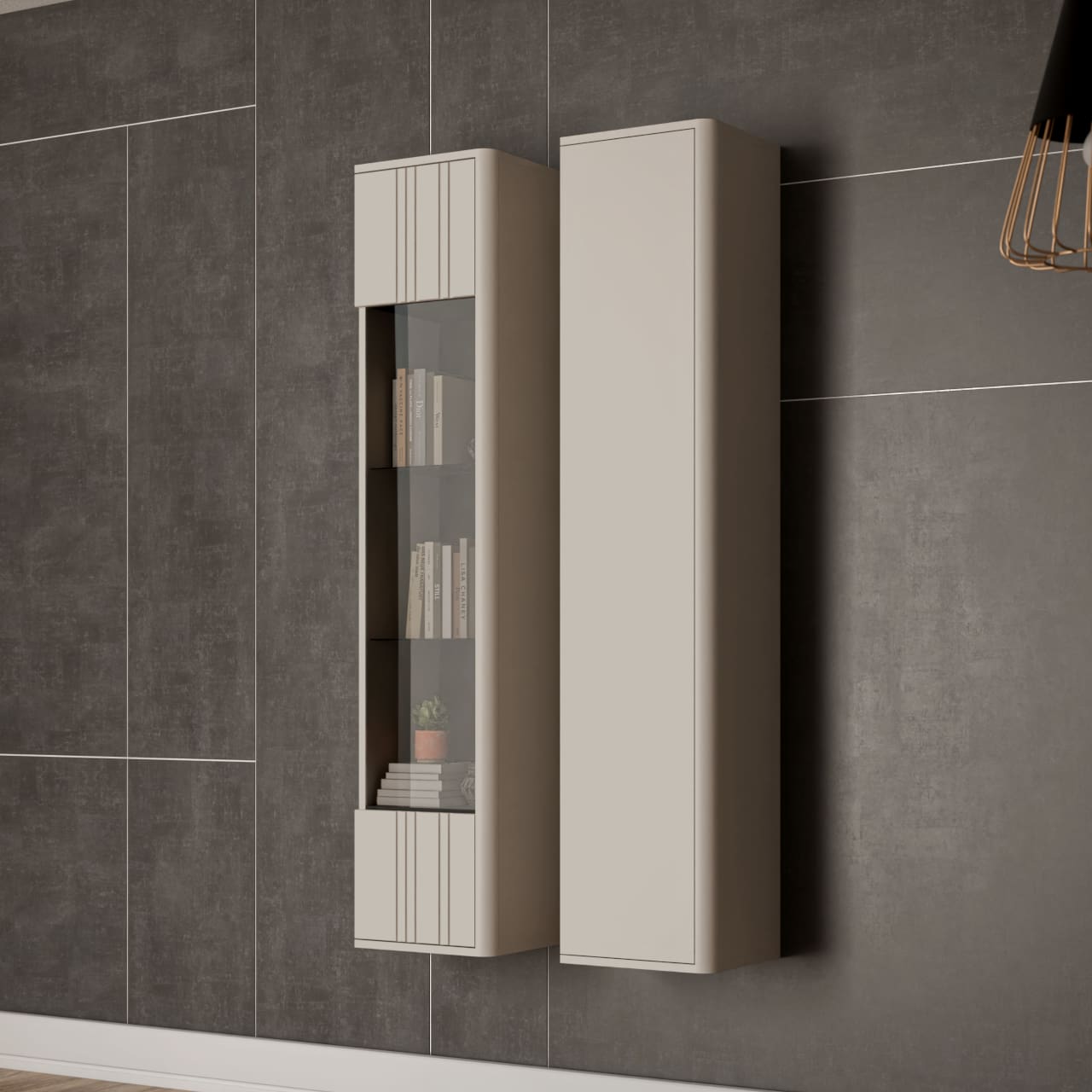 Obývací stěna PLEIN 6 kašmír