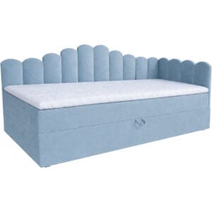 Čalouněná dětská postel 90x200 NELA royal 48 pravá