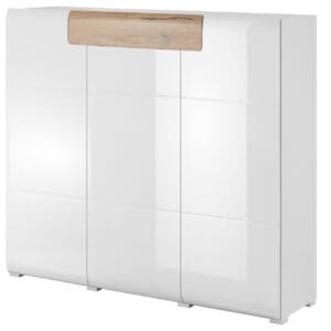 Komoda DELTO TL76 san remo / bílý lesk
