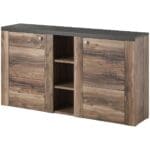 Komoda LORAN LO26 satin nussbaum / touchwood