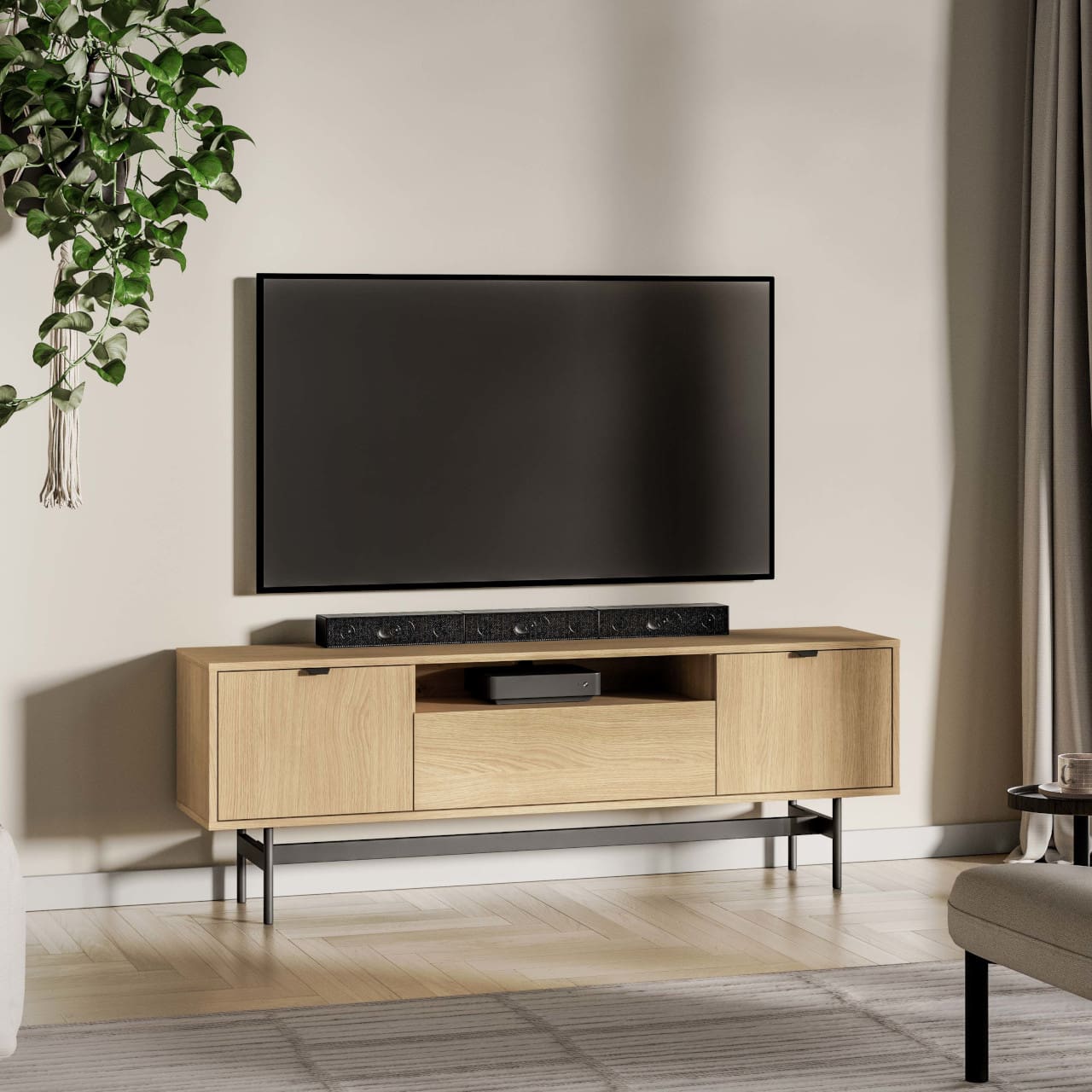 Komoda RTV SARGAS 06 dub mavelie - Obrázek 5