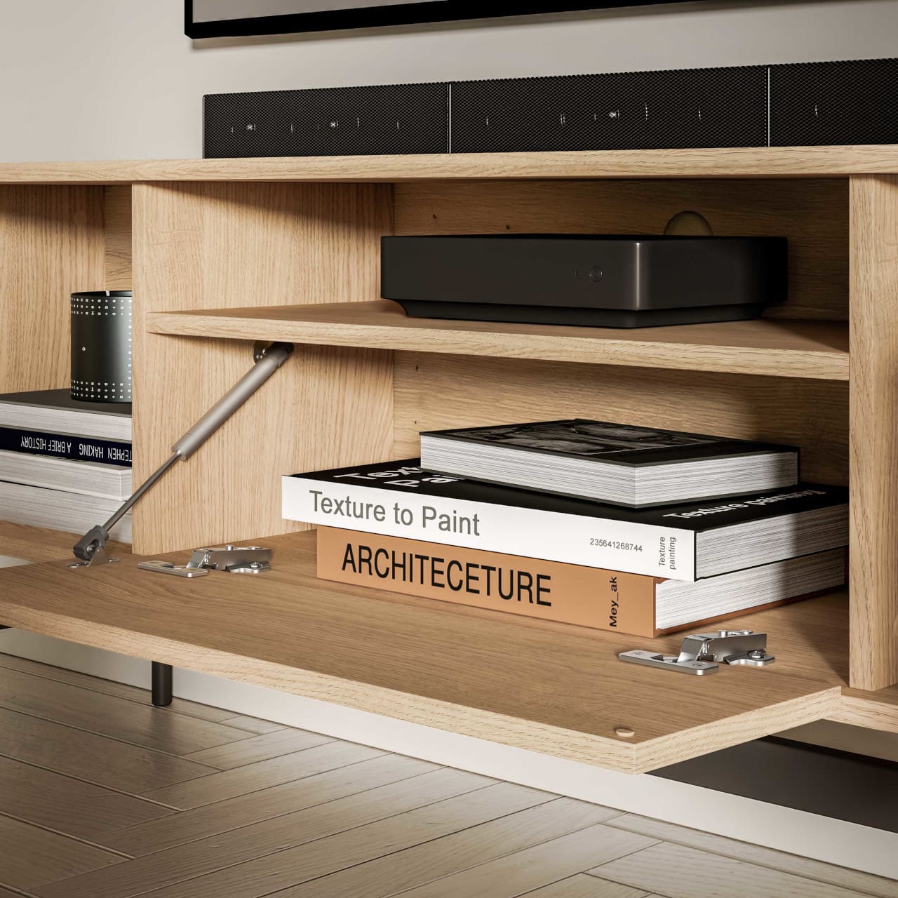 Komoda RTV SARGAS 06 dub mavelie - Obrázek 9