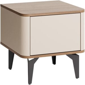 Noční stolek ALPHARD 10 ořech royal / kašmír