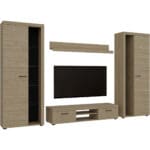 Obývací stěna RODOS XL dub olejový