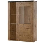 Vitrína LORAN LO44 dub lefkas / touchwood