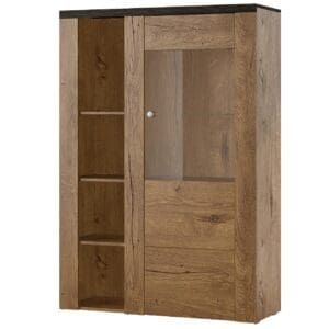 Vitrína LORAN LO44 dub lefkas / touchwood