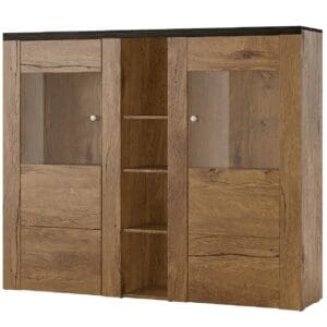 Vitrína LORAN LO46 dub lefkas / touchwood