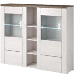 Vitrína LORAN LO46 sibiu larche / sonoma truffel