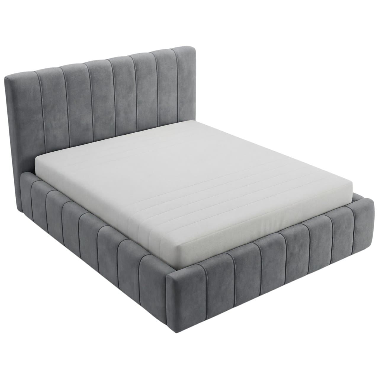 Čalouněná postel AVEIRO 160x200 magic velvet 2217 - Obrázek 2