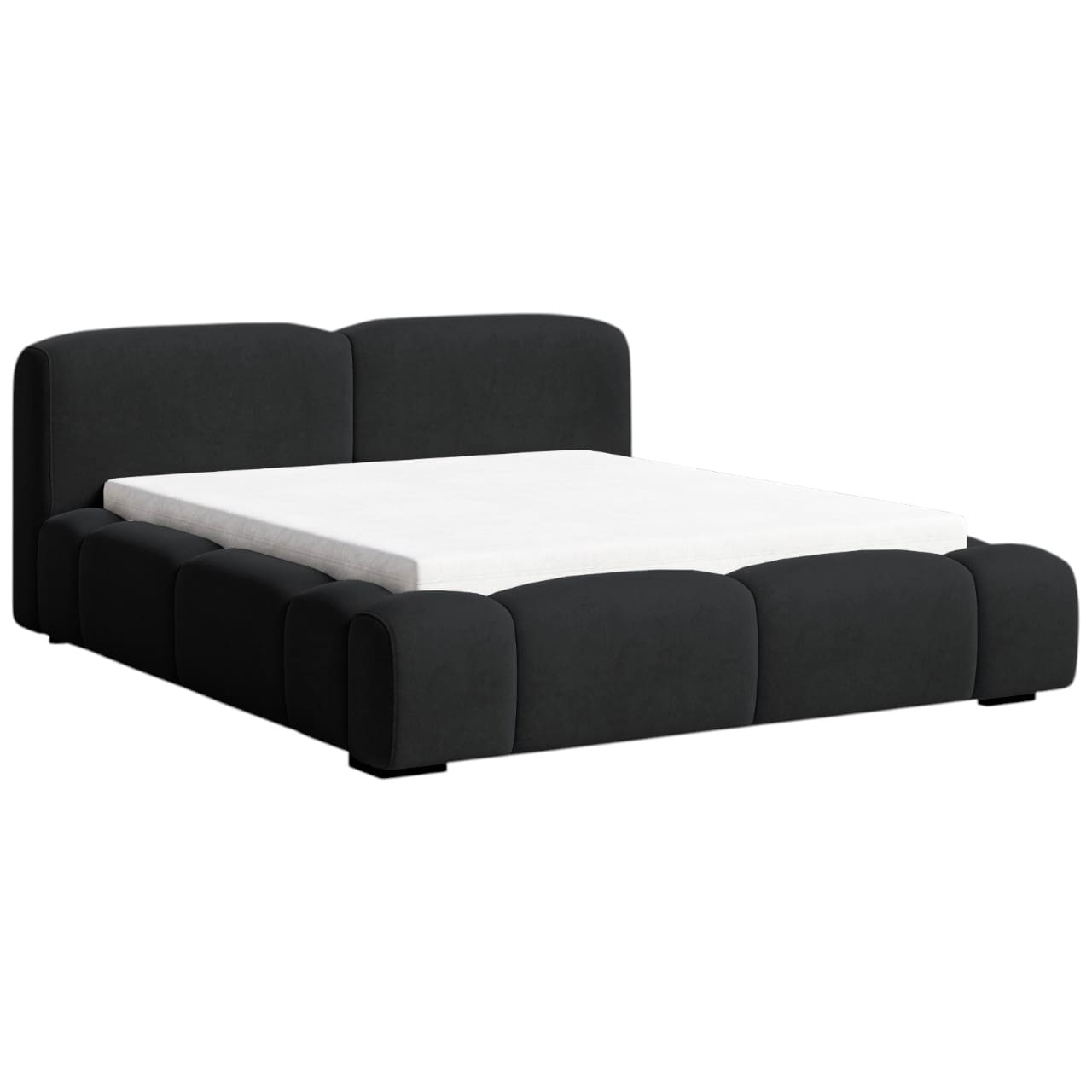 Čalouněná postel BLOB 140x200 komodo 23