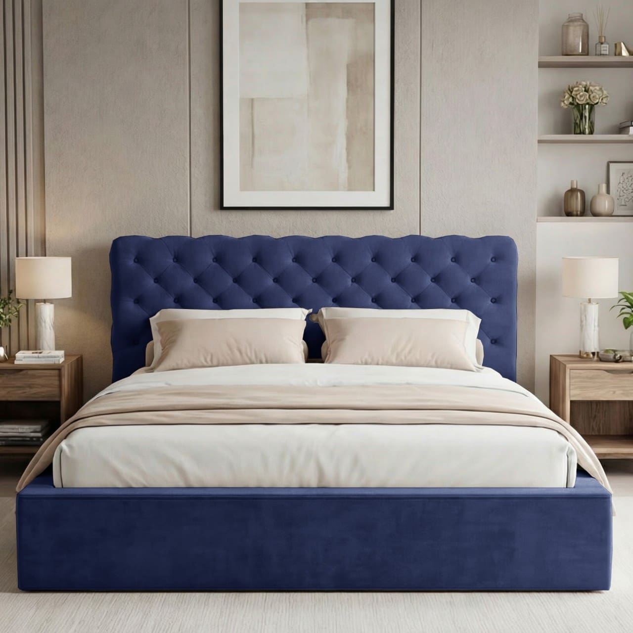 Čalouněná postel GAUSS 120x200 magic velvet 2216 - Obrázek 5