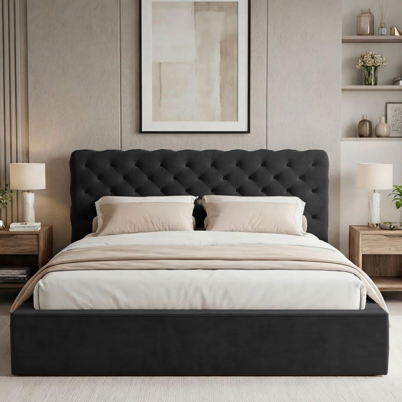 Čalouněná postel GAUSS 120x200 magic velvet 2219 - Obrázek 5
