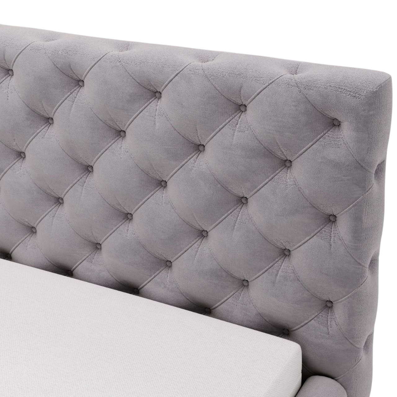 Čalouněná postel INTER 160x200 magic velvet 2217 - Obrázek 4