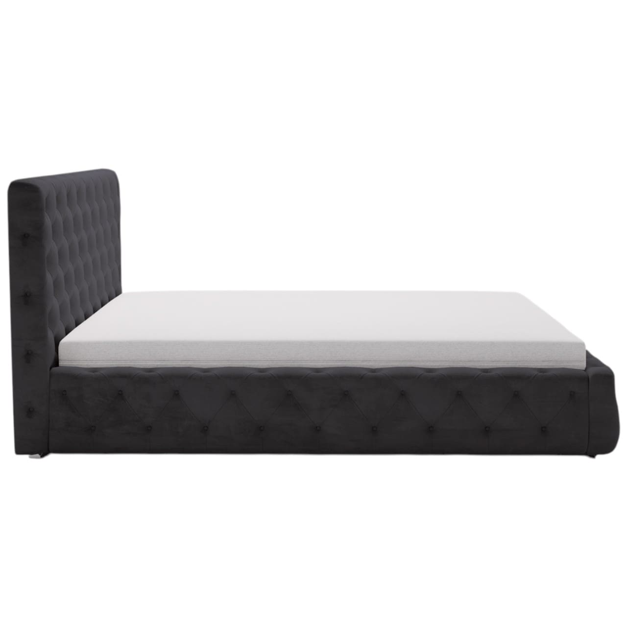 Čalouněná postel INTER 160x200 magic velvet 2219 - Obrázek 3