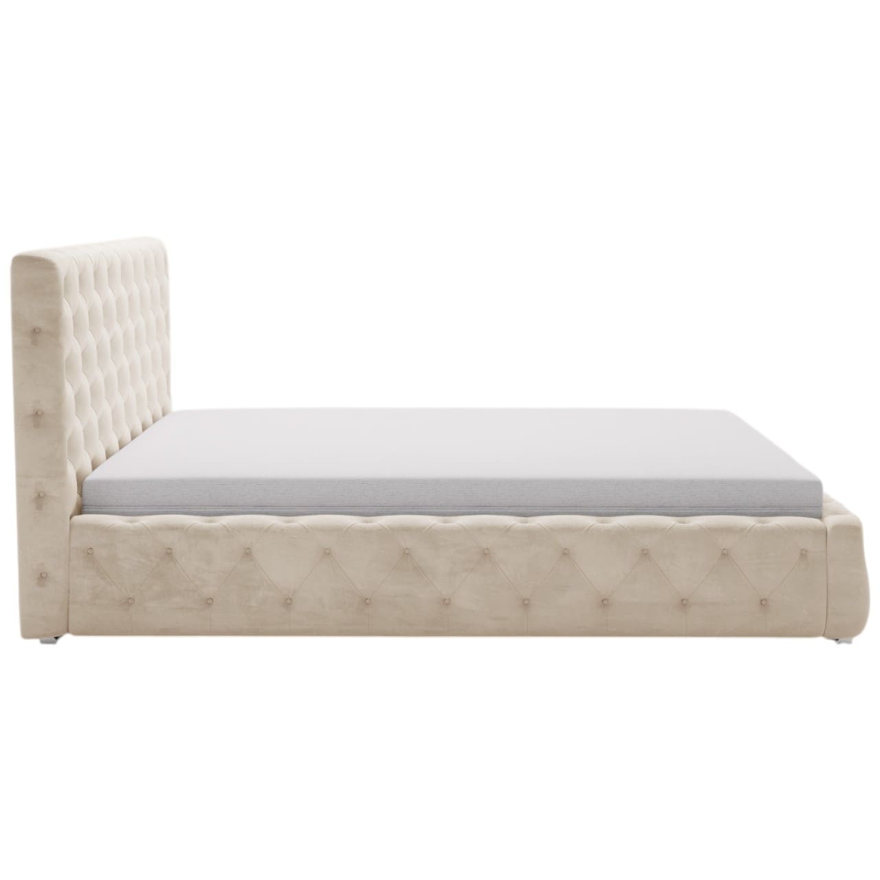 Čalouněná postel INTER 140x200 magic velvet 2201 - Obrázek 3