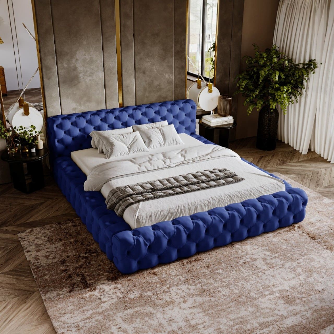 Čalouněná postel NOIA 120x200 magic velvet 2216 - Obrázek 3