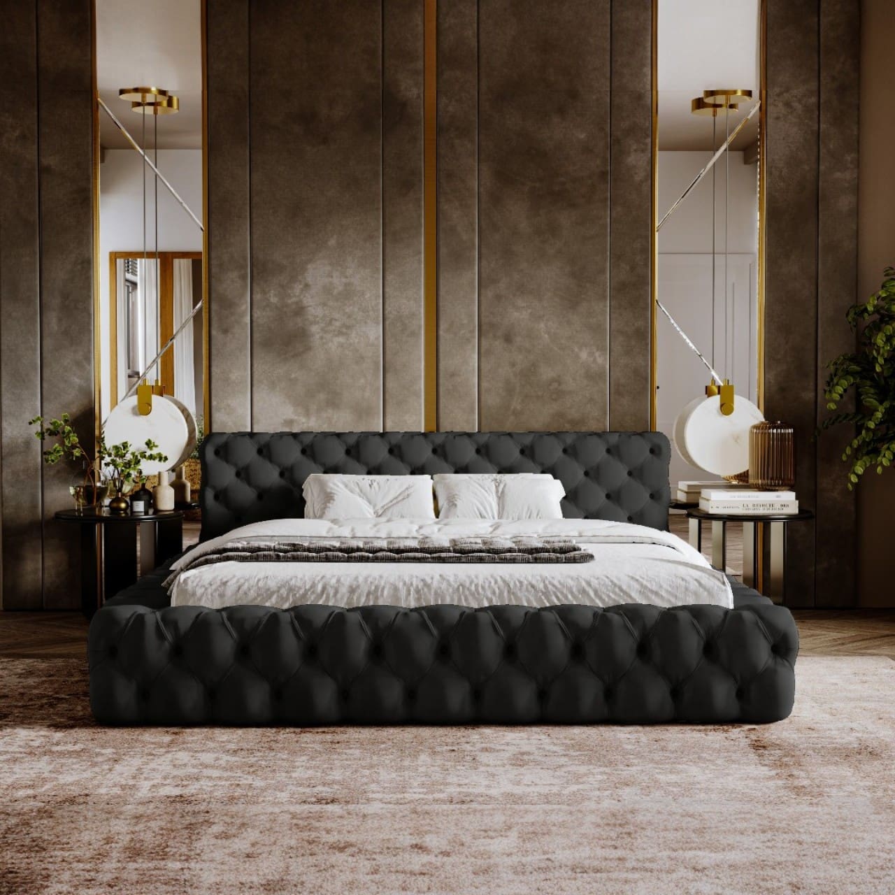 Čalouněná postel NOIA 120x200 magic velvet 2219 - Obrázek 4