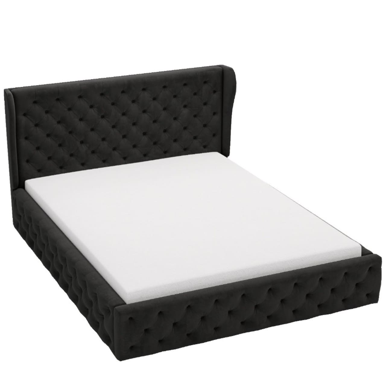 Čalouněná postel PRINZ 140x200 magic velvet 2219