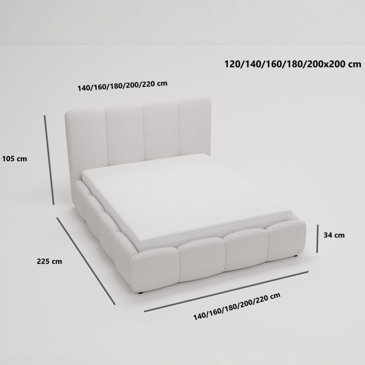 Čalouněná postel SALLY 180x200 anthology 4 - Obrázek 7