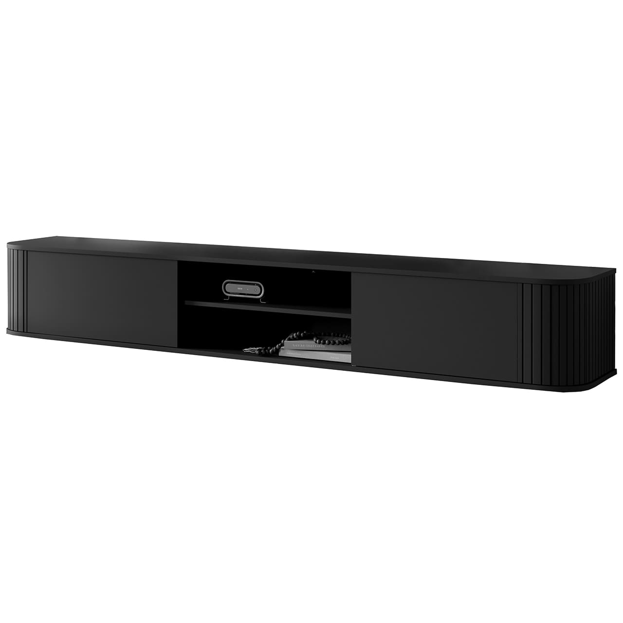 Komoda RTV 220 2K ZENO černá