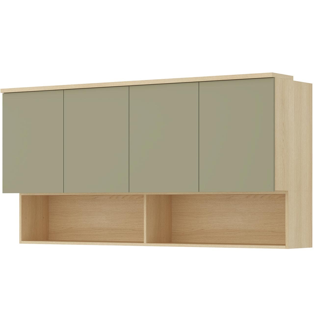 Skříňka visací LERRA 12 dub lindberg / eukaliptus